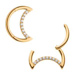 Gold Front Facing Clicker Jewelery
