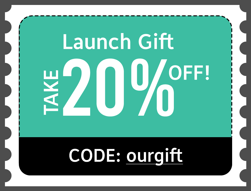 Lauch gift 20% off